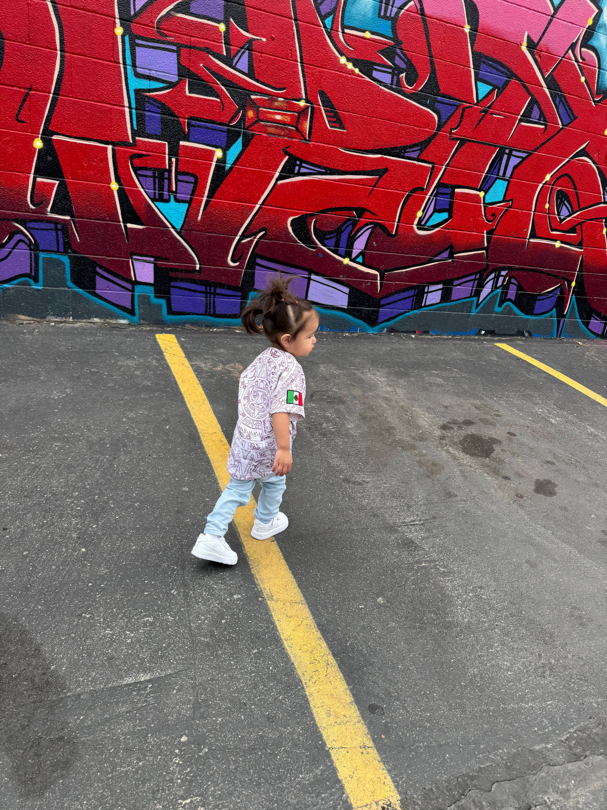 Pre order shipping out on 06/30/26 (BURGENDY) (kids) Aztec Mexico