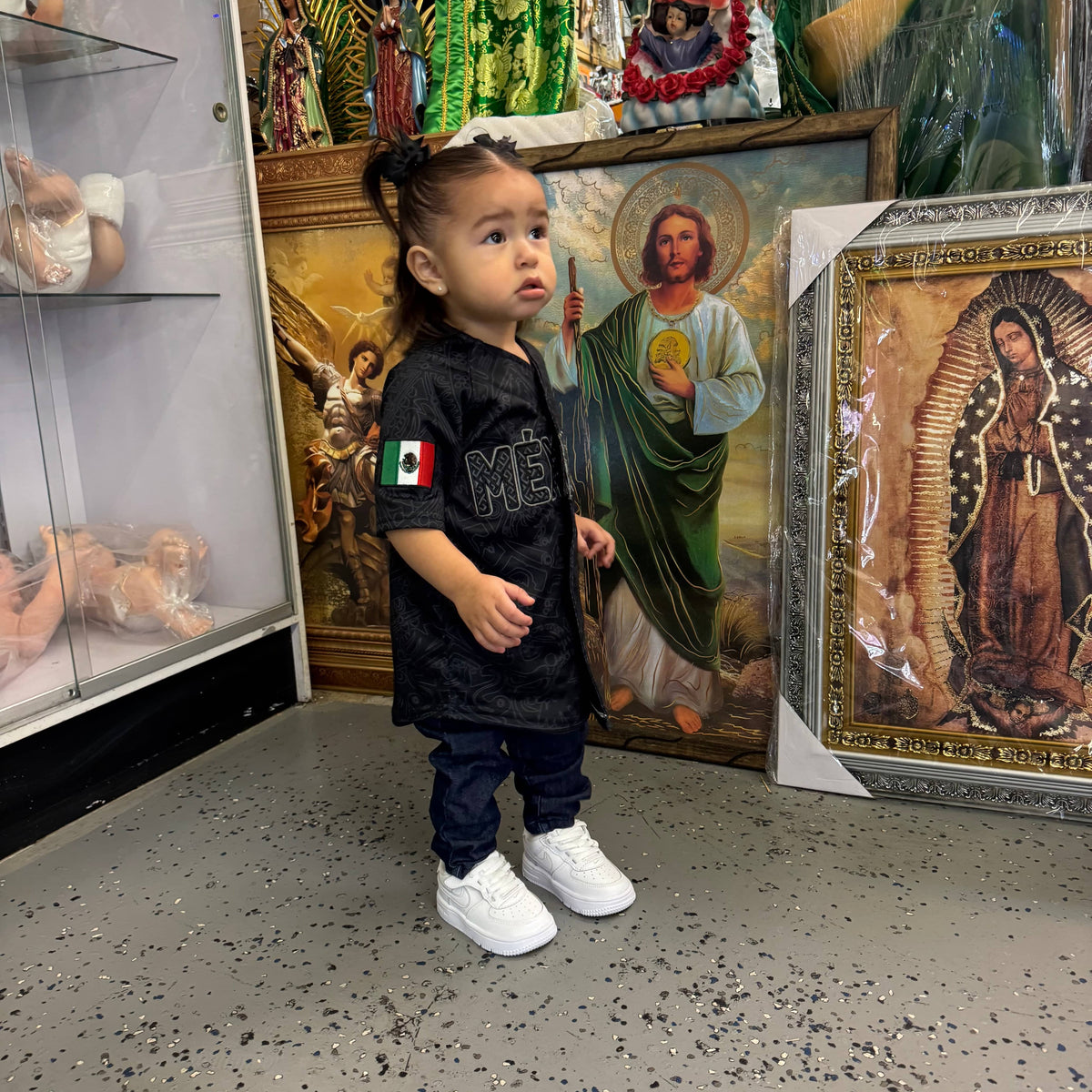 (KIDS) (BLACK) Aztec Mexico