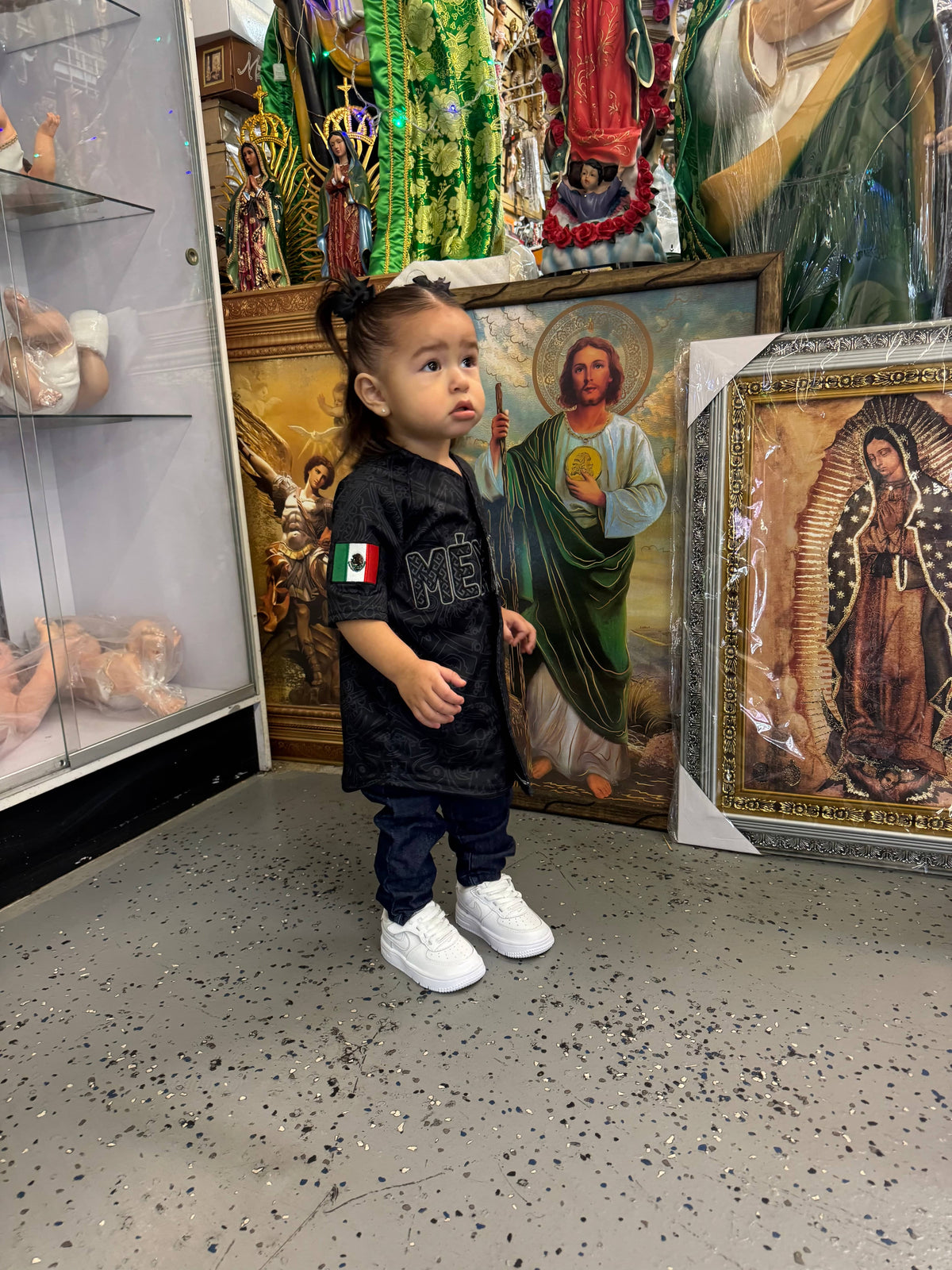 pre order shipping out 06/30/26 (KIDS) (BLACK) Aztec Mexico