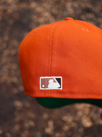 Texas Rangers orange campfire hat