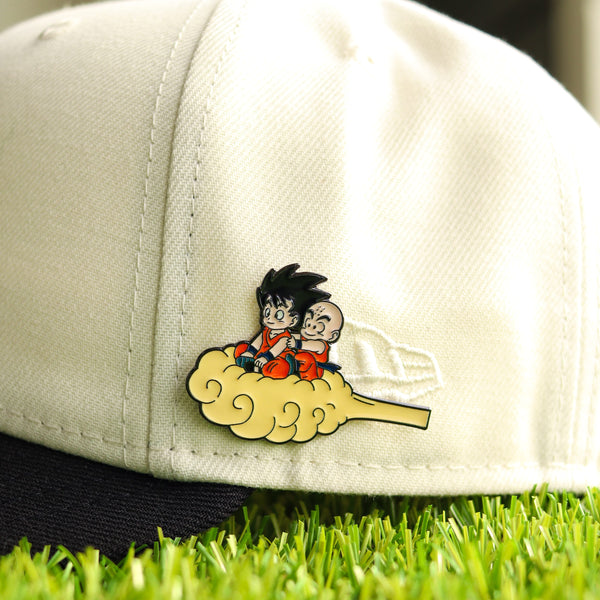 Yellow cloud pin