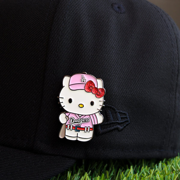 Pink cat pin