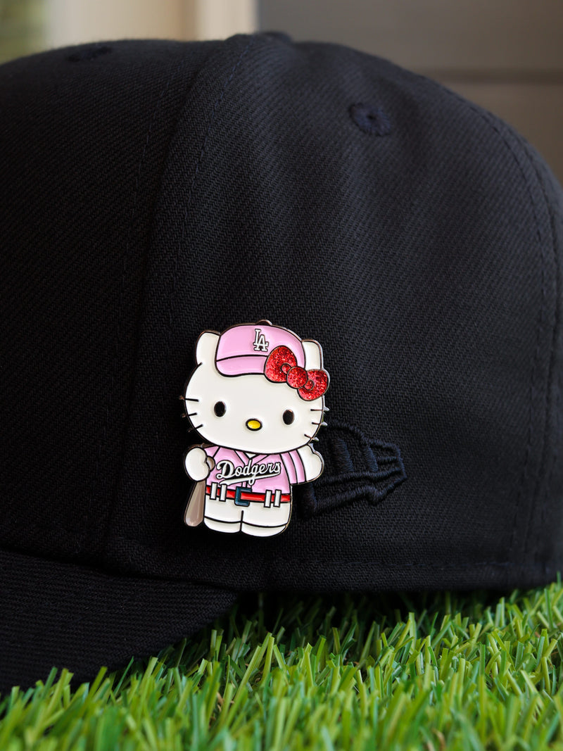 Pink cat pin