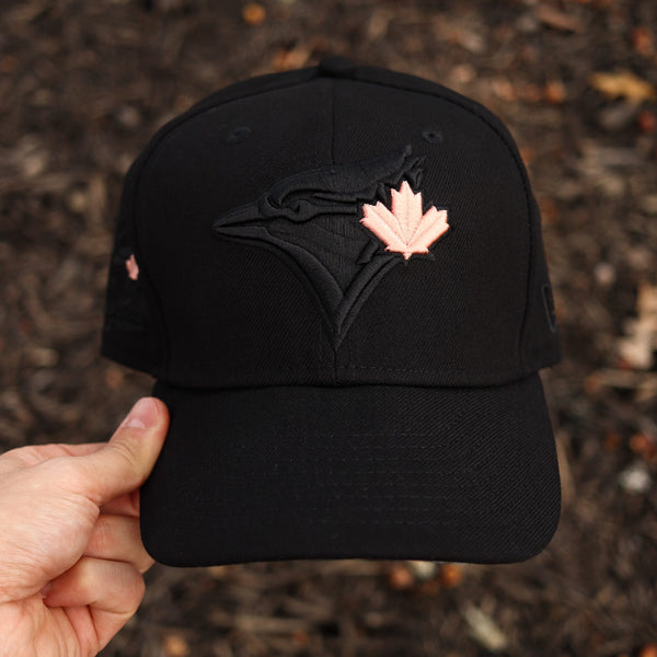 Blue jays black/rose gold