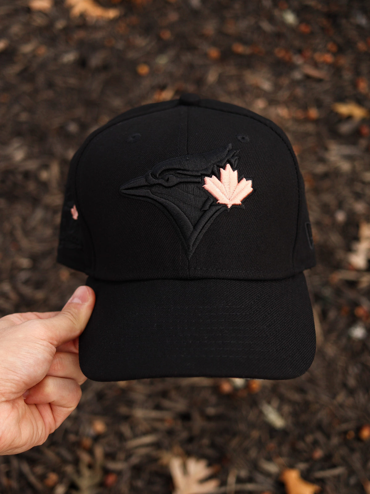 Blue jays black/rose gold