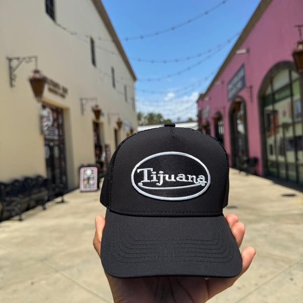 Tijuana black cir hat