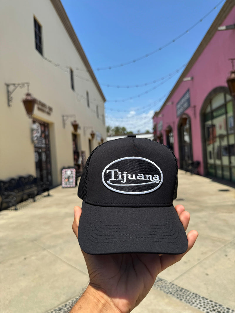 Tijuana black cir hat