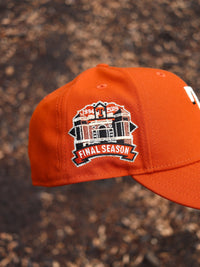 Texas Rangers orange campfire hat