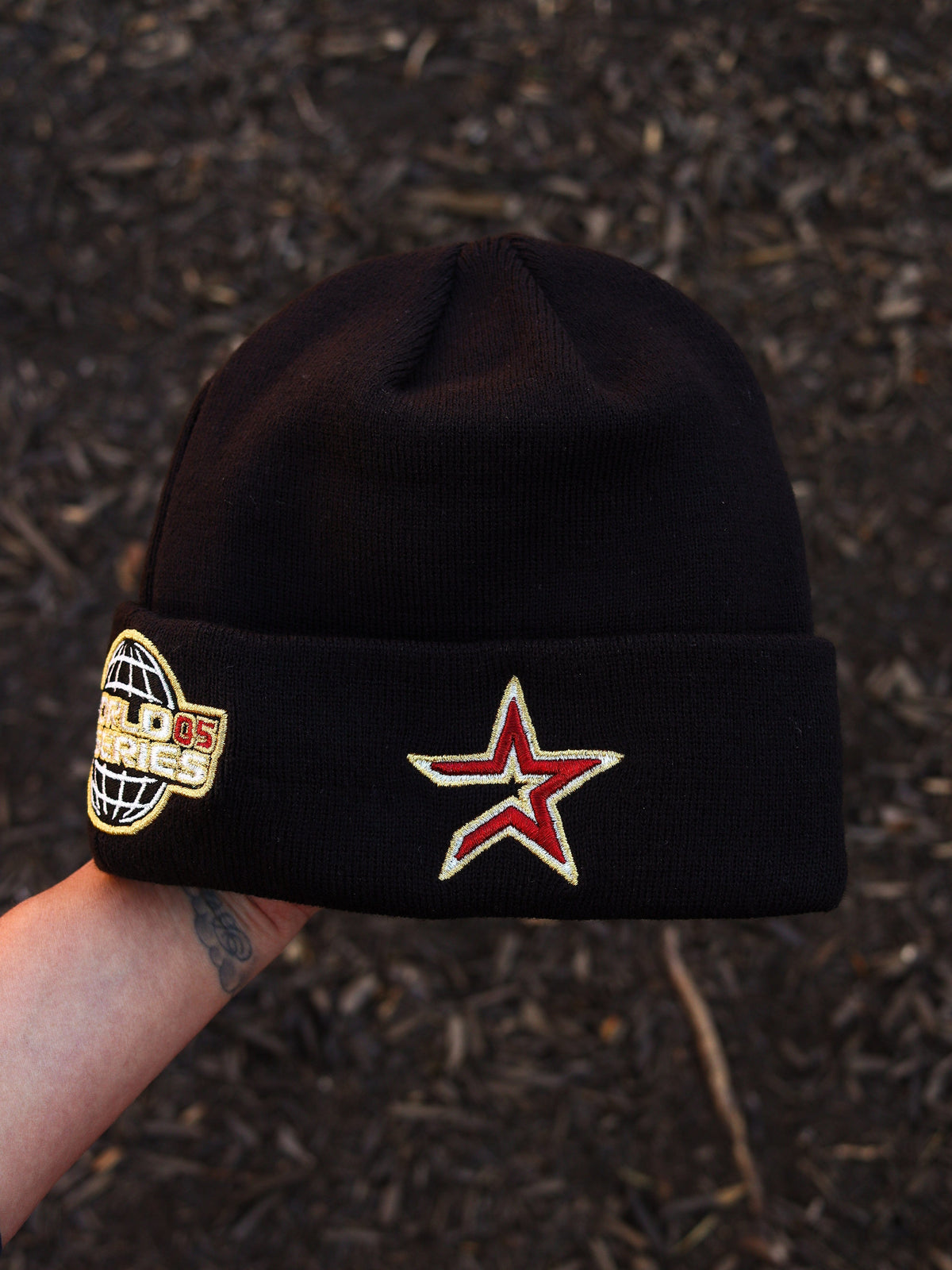 Astros (black beanie) (05WS patch)