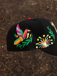 Black mexico flower design
