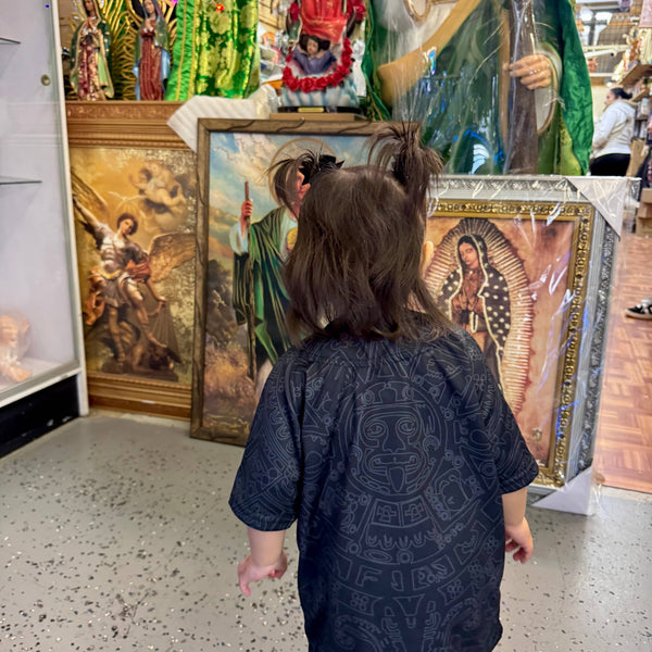 (KIDS) (BLACK) Aztec Mexico