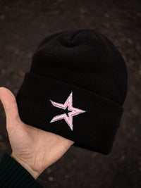 Astros (black/pink star beanie) 2000 patch