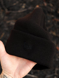 Astros (black beanie) (astrodome patch)