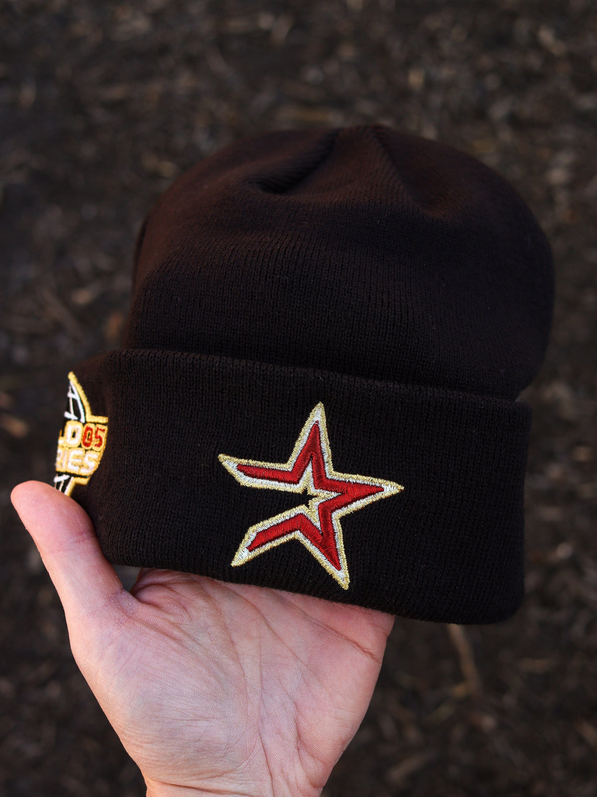 Astros (black beanie) (05WS patch)