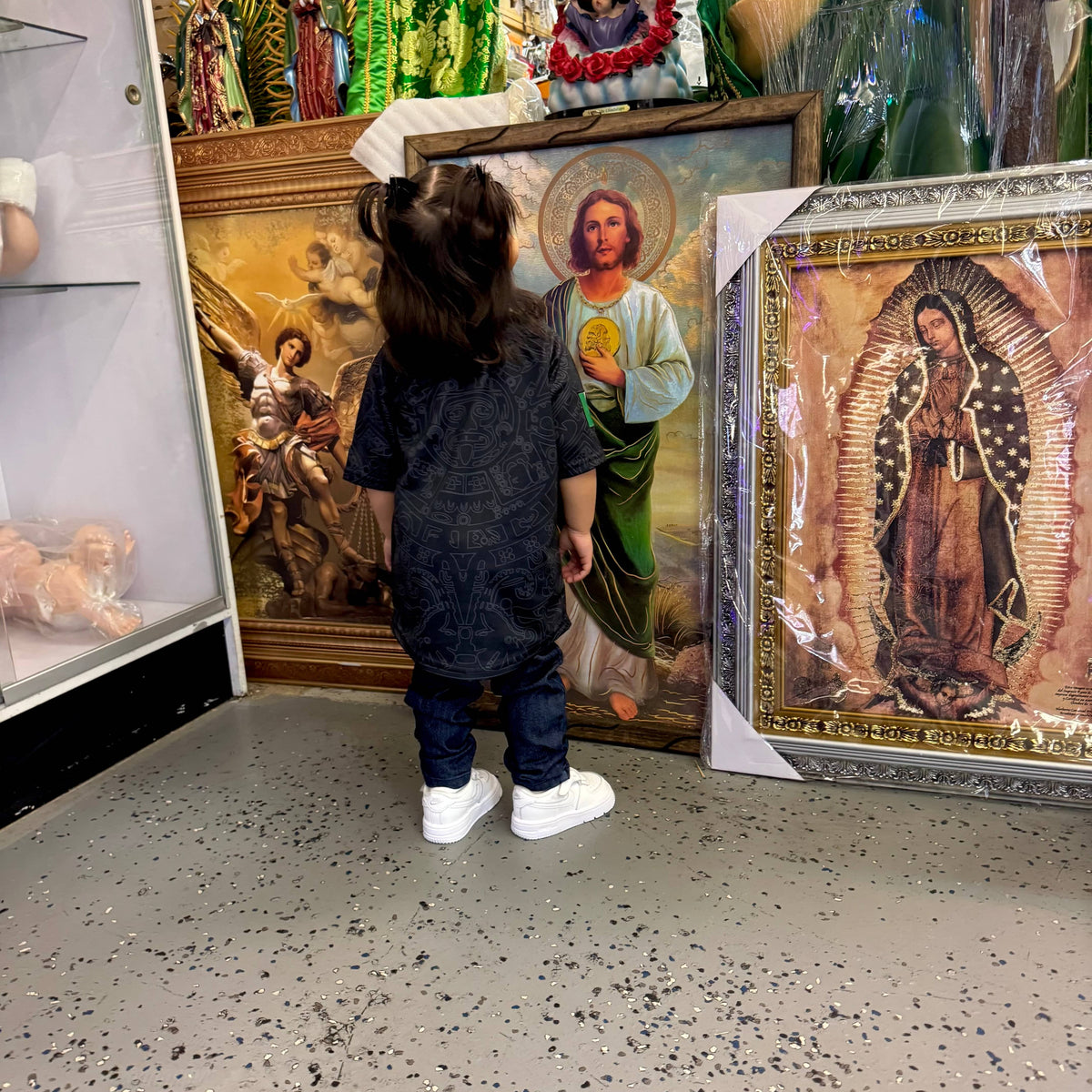 (KIDS) (BLACK) Aztec Mexico