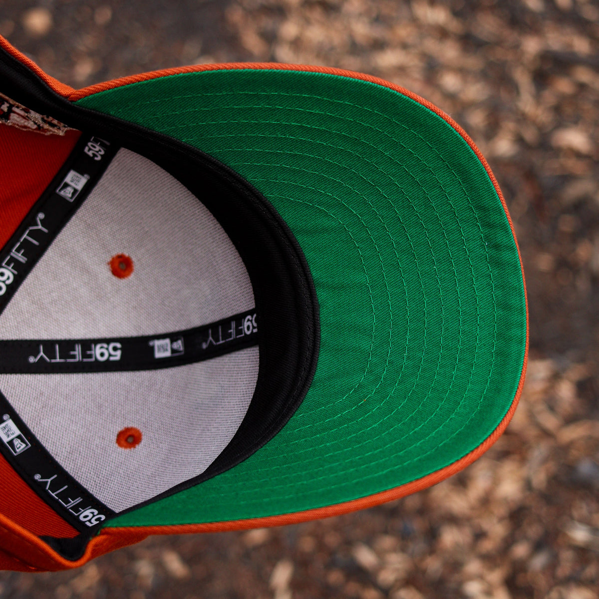 Texas Rangers orange campfire hat