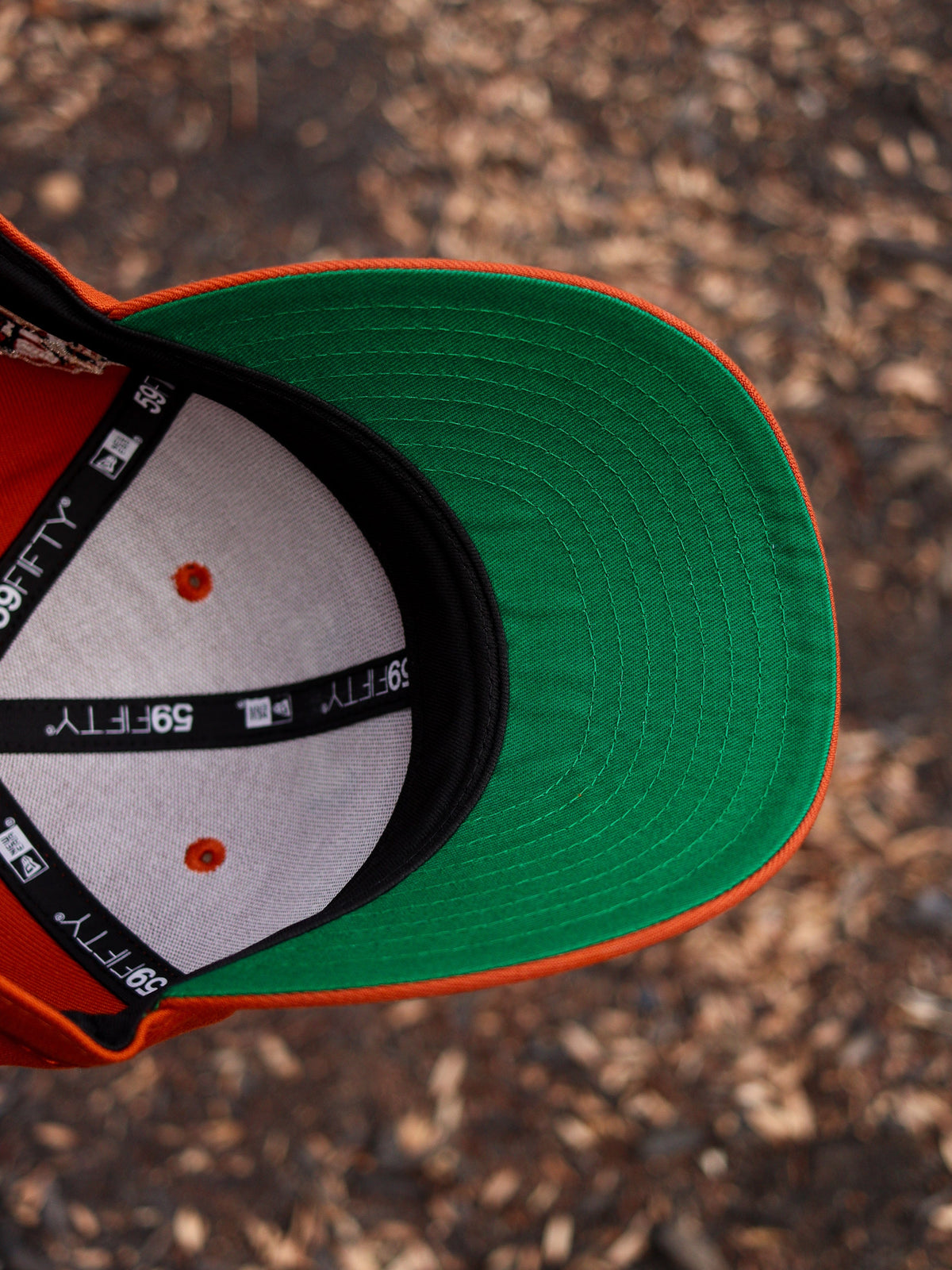 Texas Rangers orange campfire hat