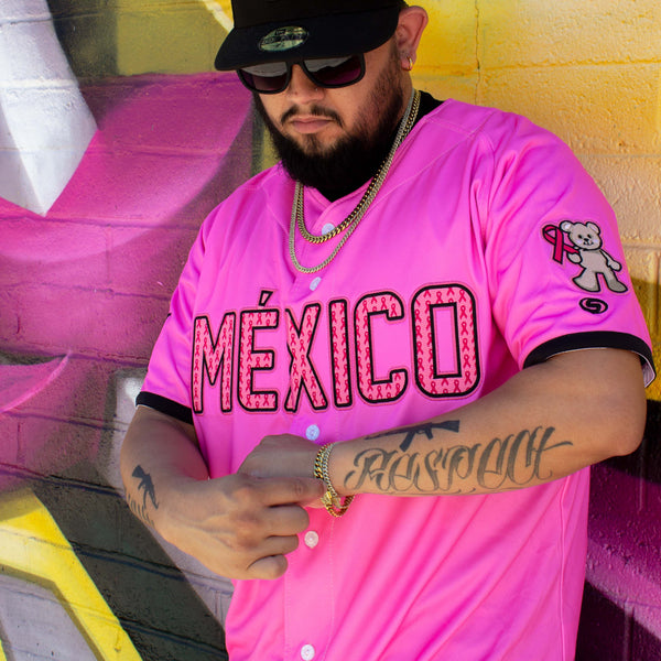 Pink Men’s cancer Awareness jersey