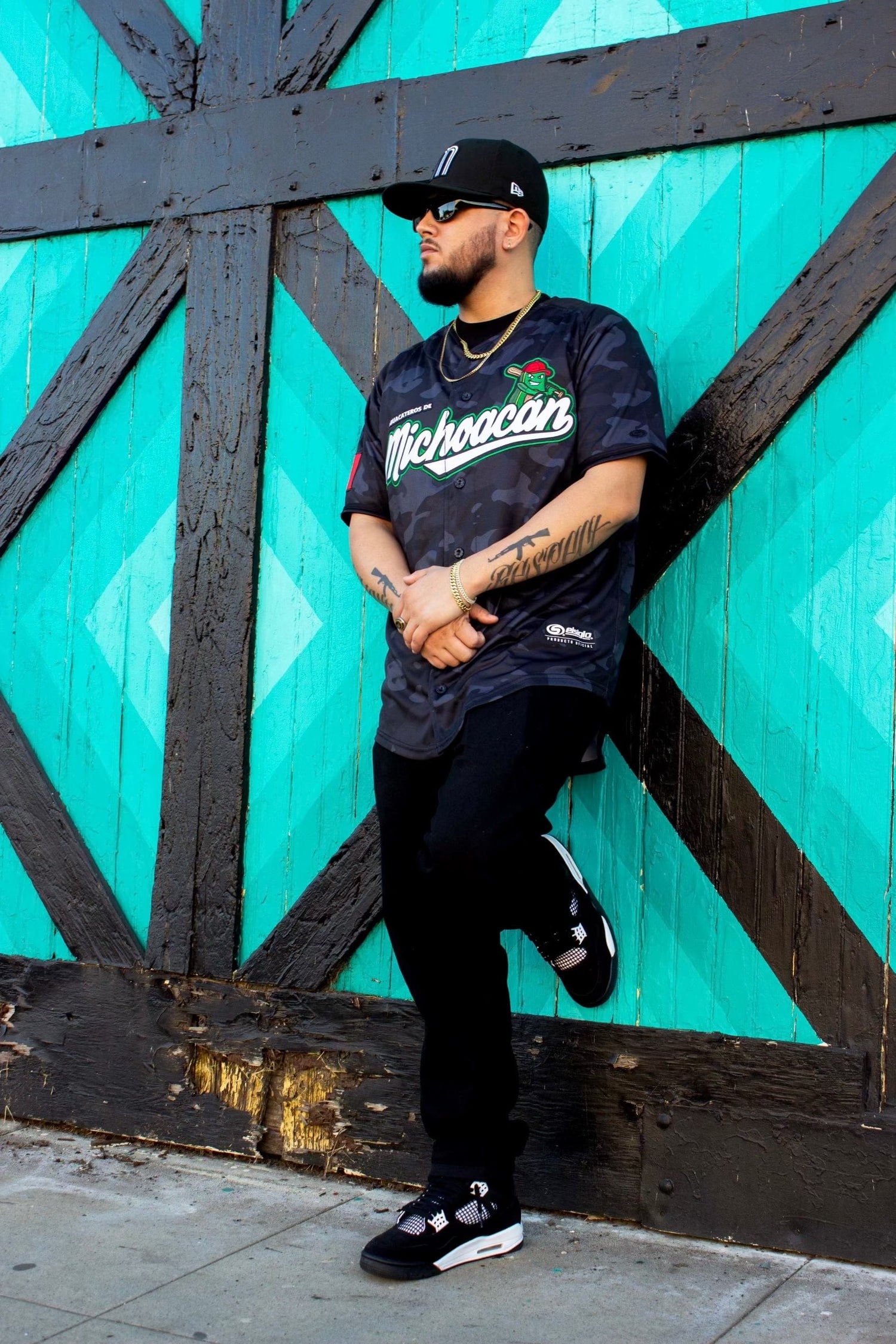 (CAMO/BLACK) 2.0 Michoacán Jersey - BeisbolMXShop