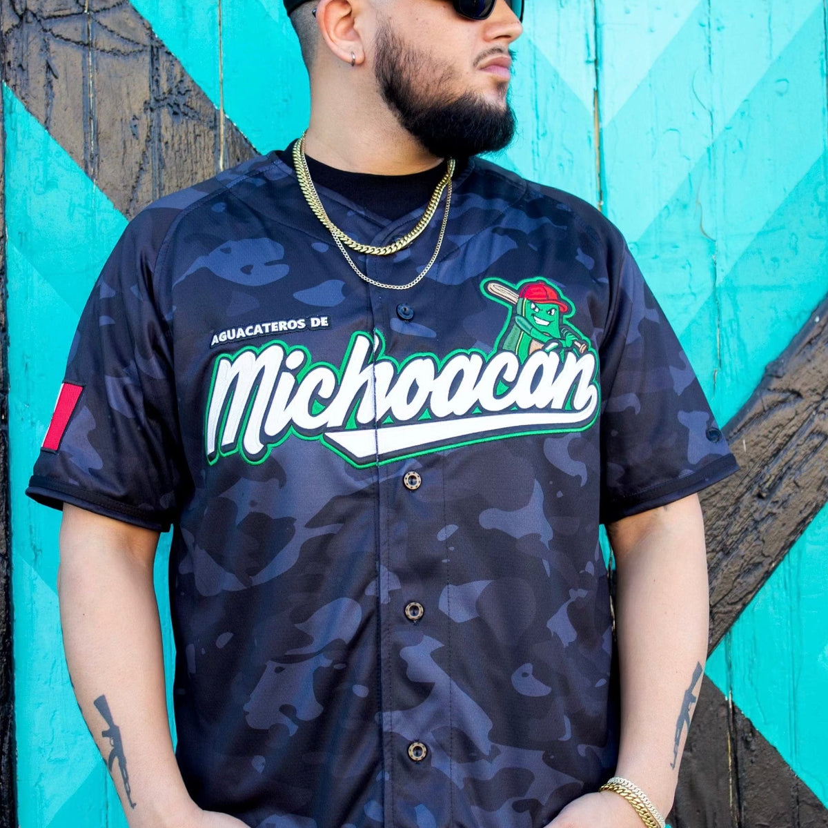 (CAMO/BLACK) 2.0 Michoacán Jersey - BeisbolMXShop