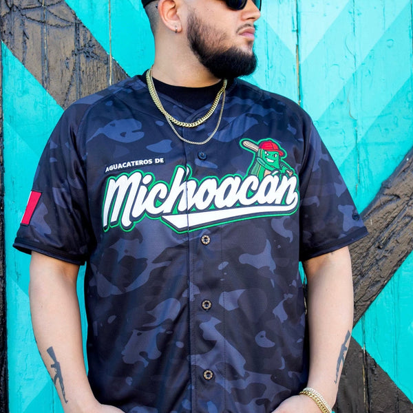 (CAMO/BLACK) 2.0 Michoacán Jersey - BeisbolMXShop
