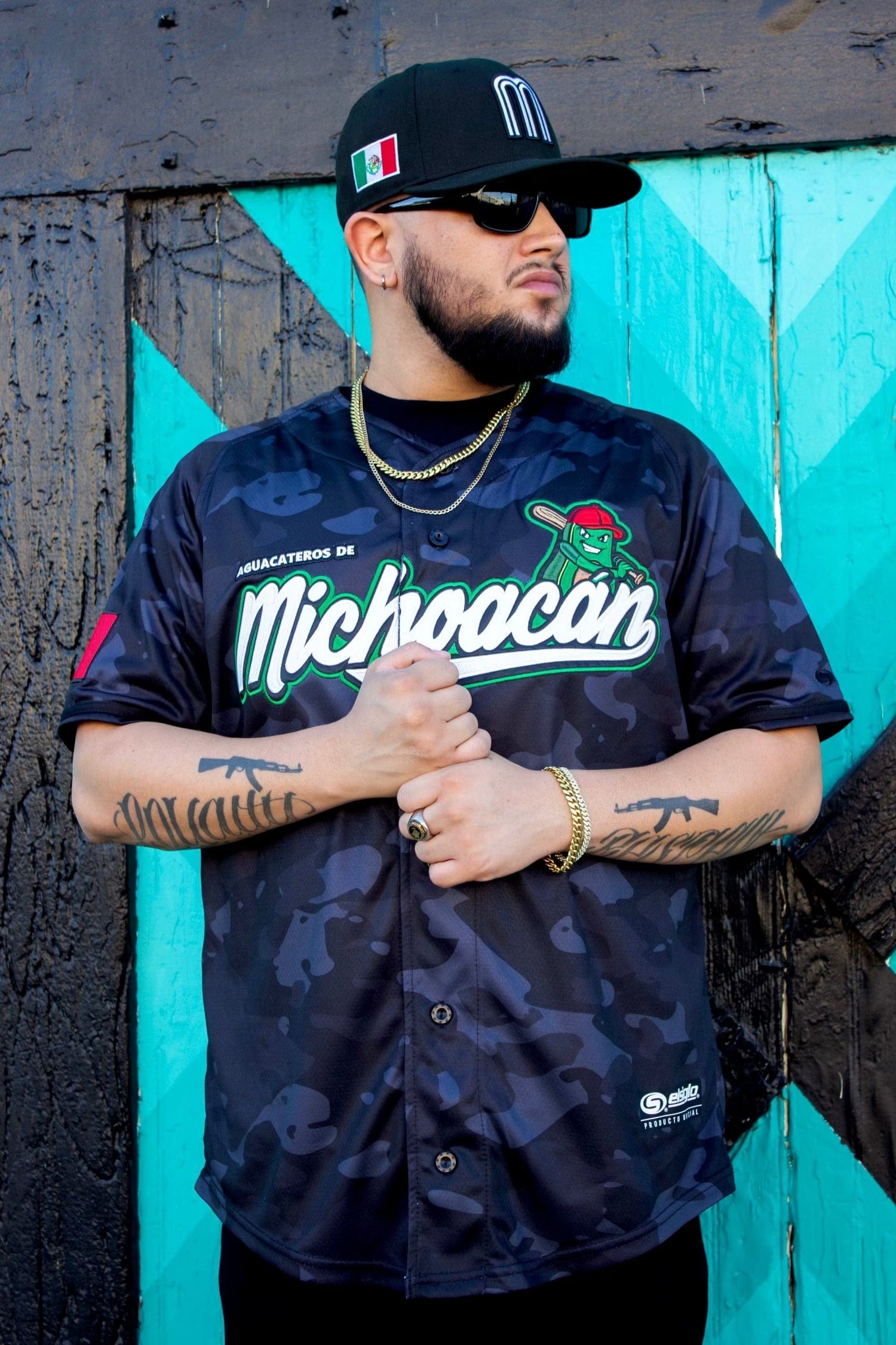 (CAMO/BLACK) 2.0 Michoacán Jersey - BeisbolMXShop