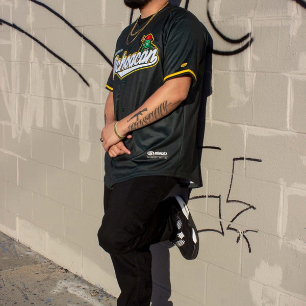 (DARK GREEN MICHOACÁN) 2.0 Michoacan Jersey - BeisbolMXShop