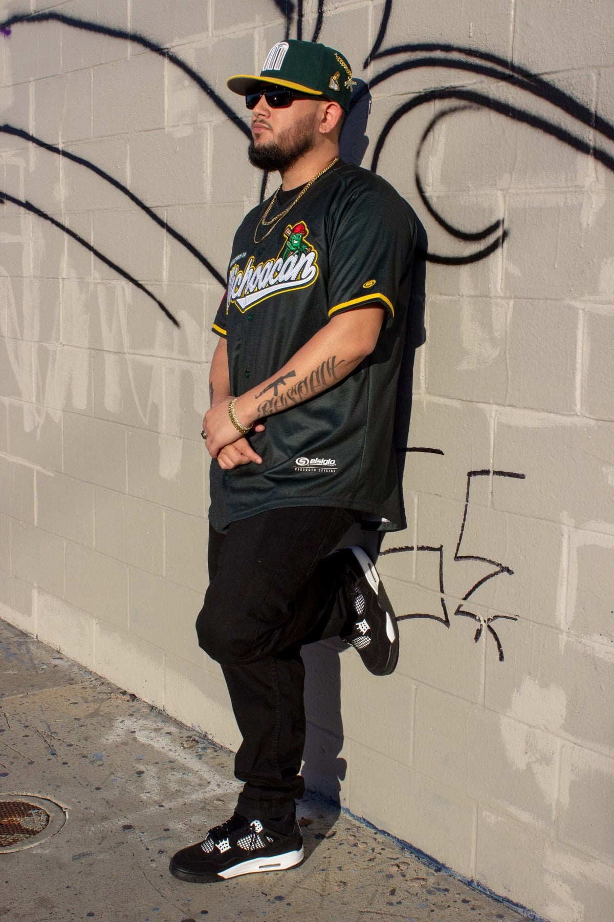 (DARK GREEN MICHOACÁN) 2.0 Michoacan Jersey - BeisbolMXShop