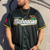 (DARK GREEN MICHOACÁN) 2.0 Michoacan Jersey - BeisbolMXShop