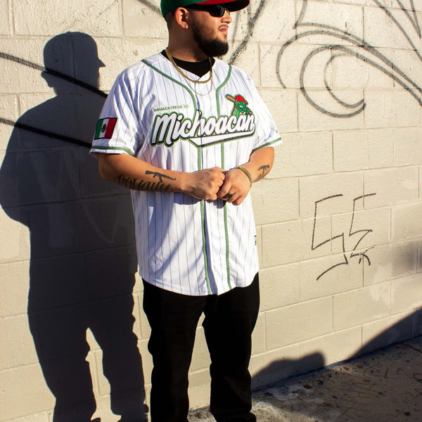 (PINSTRIPE) 2.0 Michoacán Jersey - BeisbolMXShop