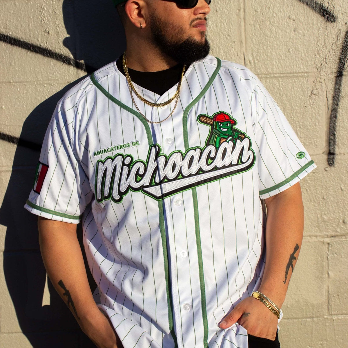 (PINSTRIPE) 2.0 Michoacán Jersey - BeisbolMXShop
