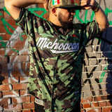 (GREEN CAMO) 2.0 Michoacán Jersey - BeisbolMXShop