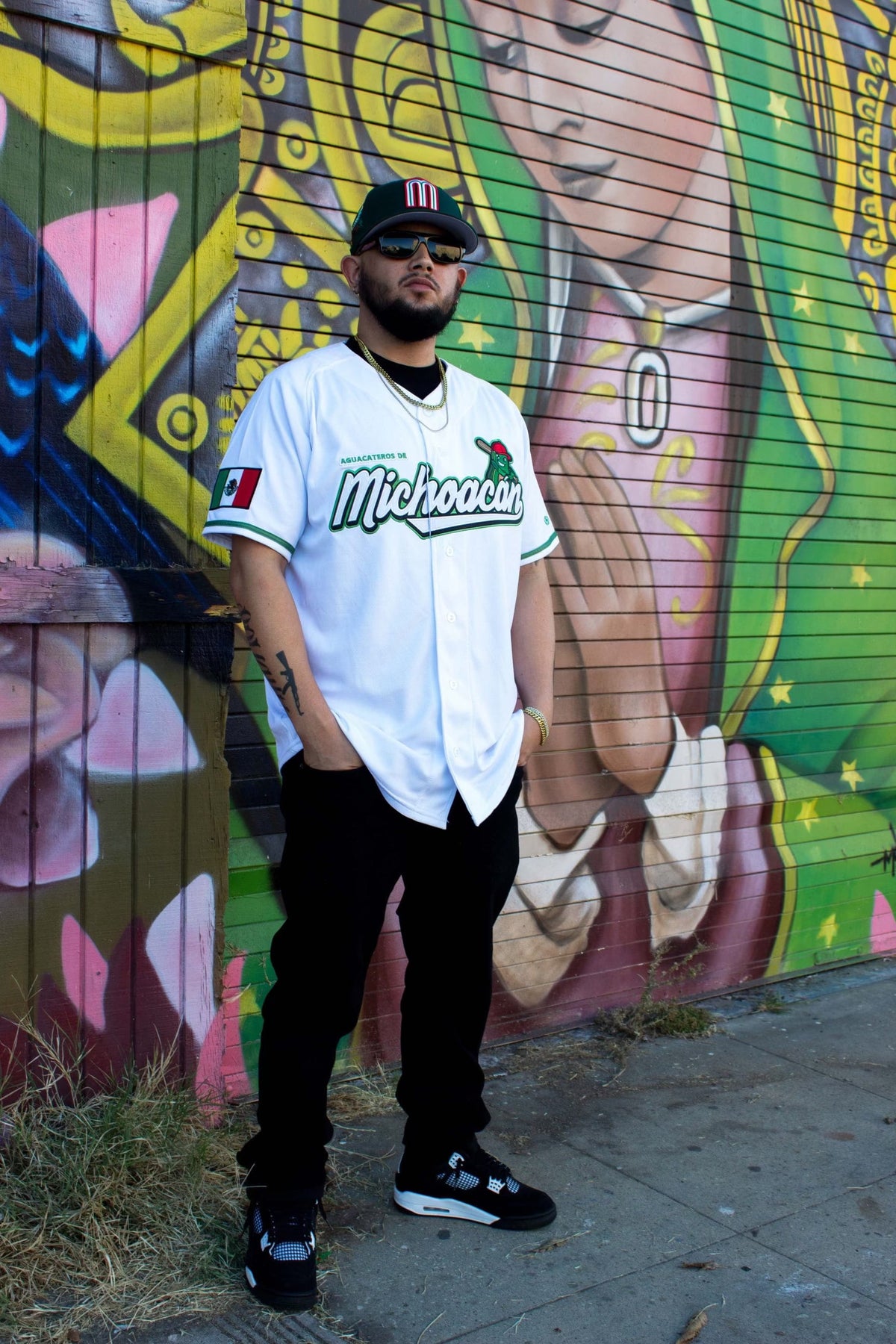 (2.0 WHITE) Michoacán Jersey - BeisbolMXShop