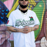 (2.0 WHITE) Michoacán Jersey - BeisbolMXShop