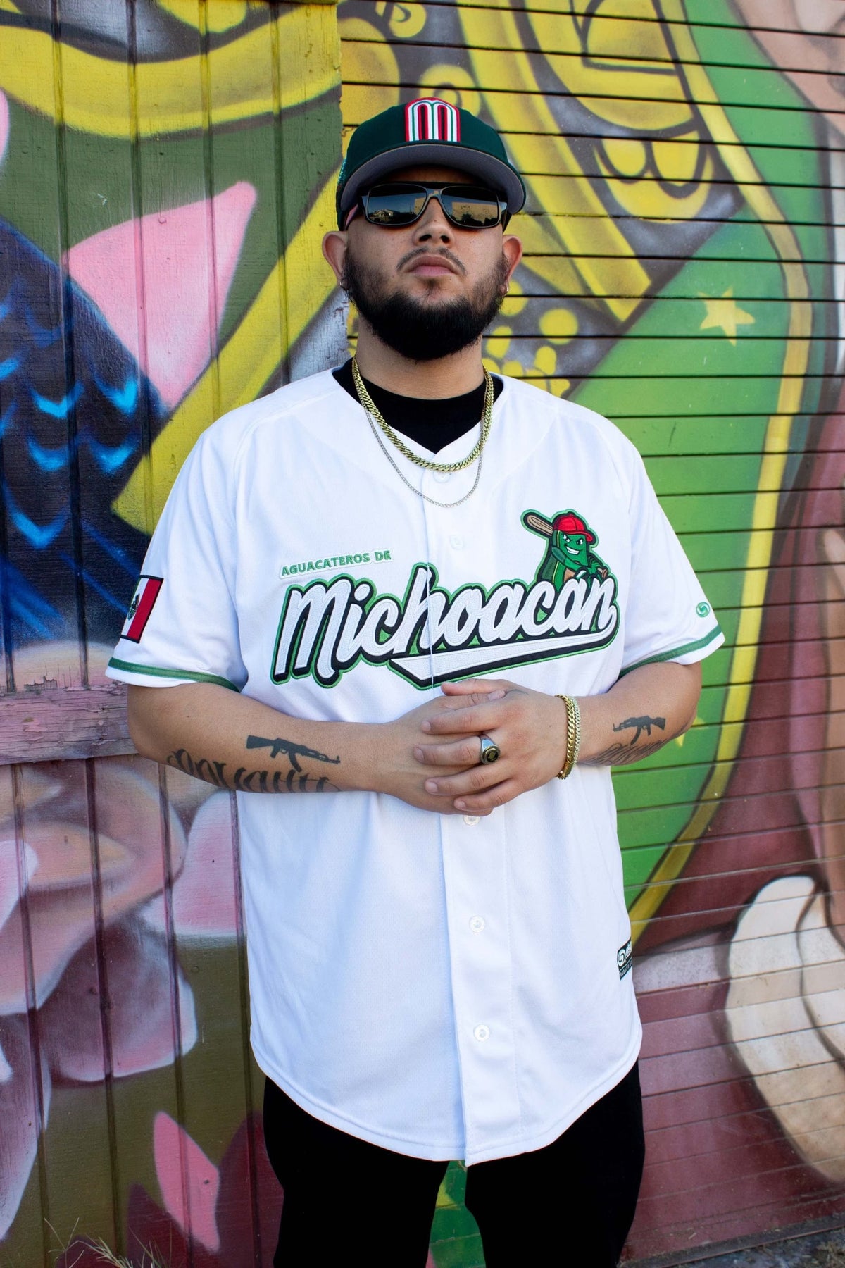 (2.0 WHITE) Michoacán Jersey - BeisbolMXShop