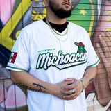 (2.0 WHITE) Michoacán Jersey - BeisbolMXShop