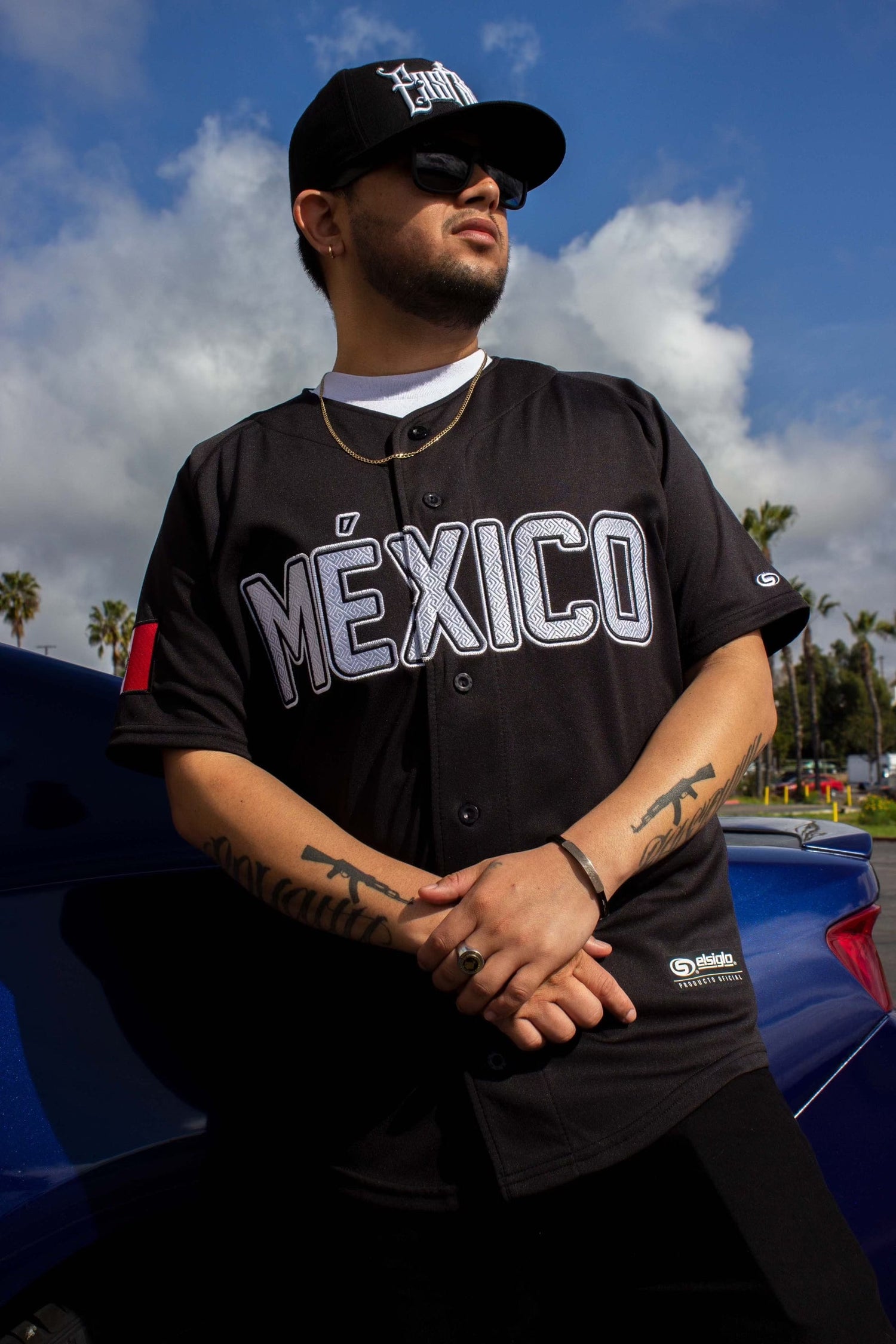 Black/White MEXICO Jersey - BeisbolMXShop