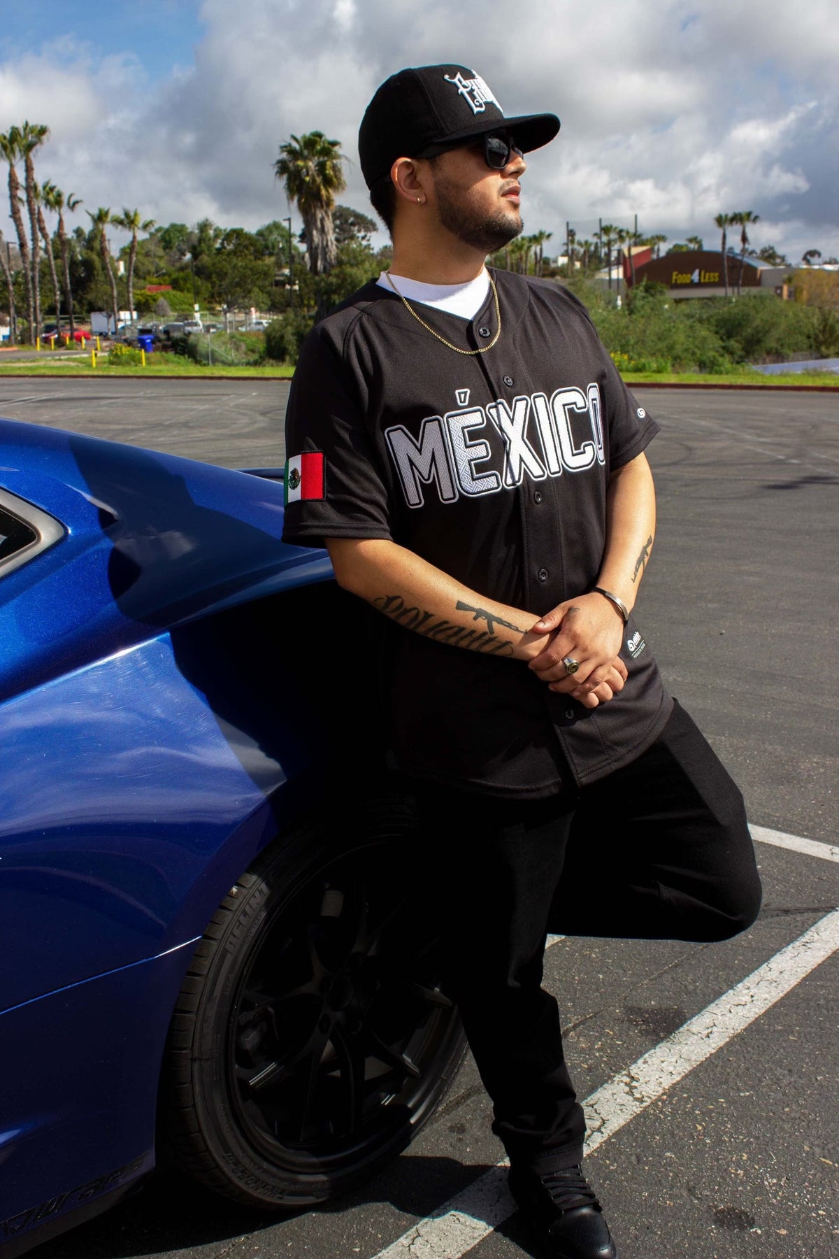 Black/White MEXICO Jersey - BeisbolMXShop