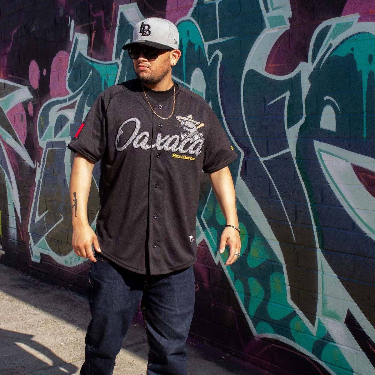 (BLACK) MEZCALEROS DE OAXACA Jersey - BeisbolMXShop