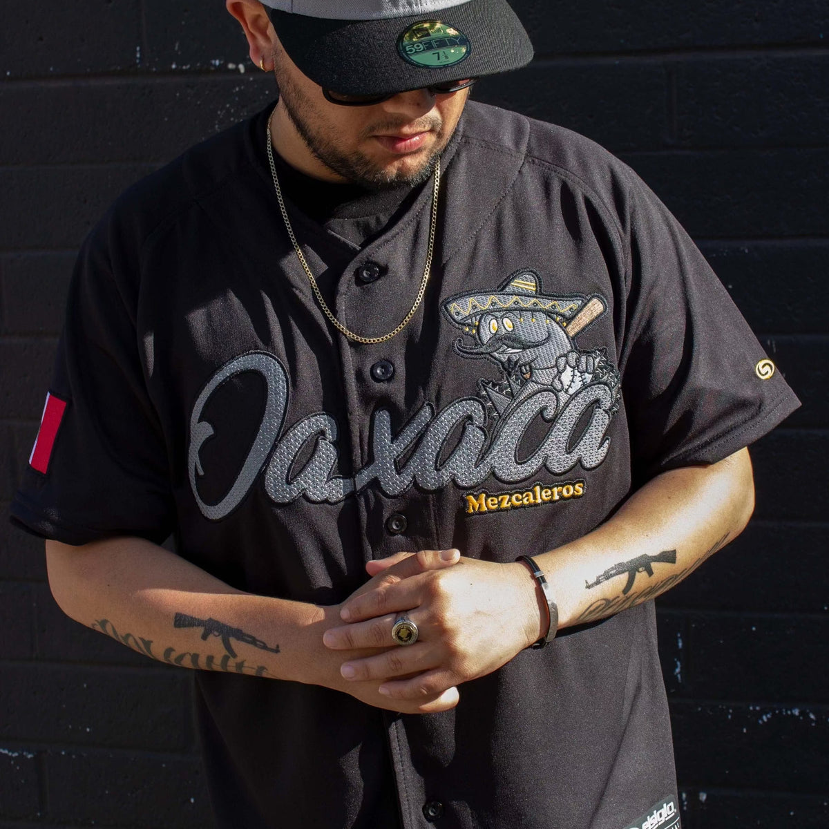 (BLACK) MEZCALEROS DE OAXACA Jersey - BeisbolMXShop