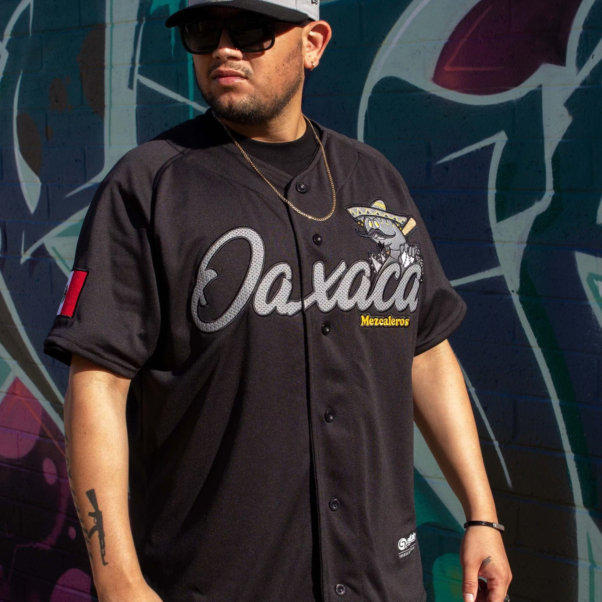 (BLACK) MEZCALEROS DE OAXACA Jersey - BeisbolMXShop