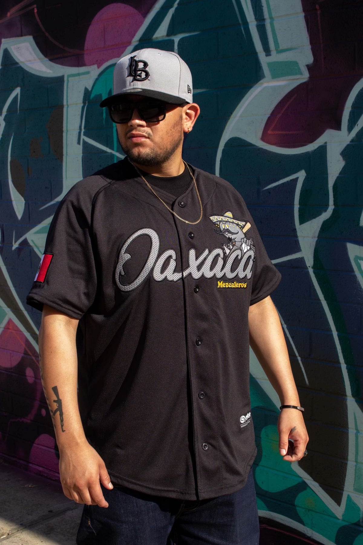 (BLACK) MEZCALEROS DE OAXACA Jersey - BeisbolMXShop