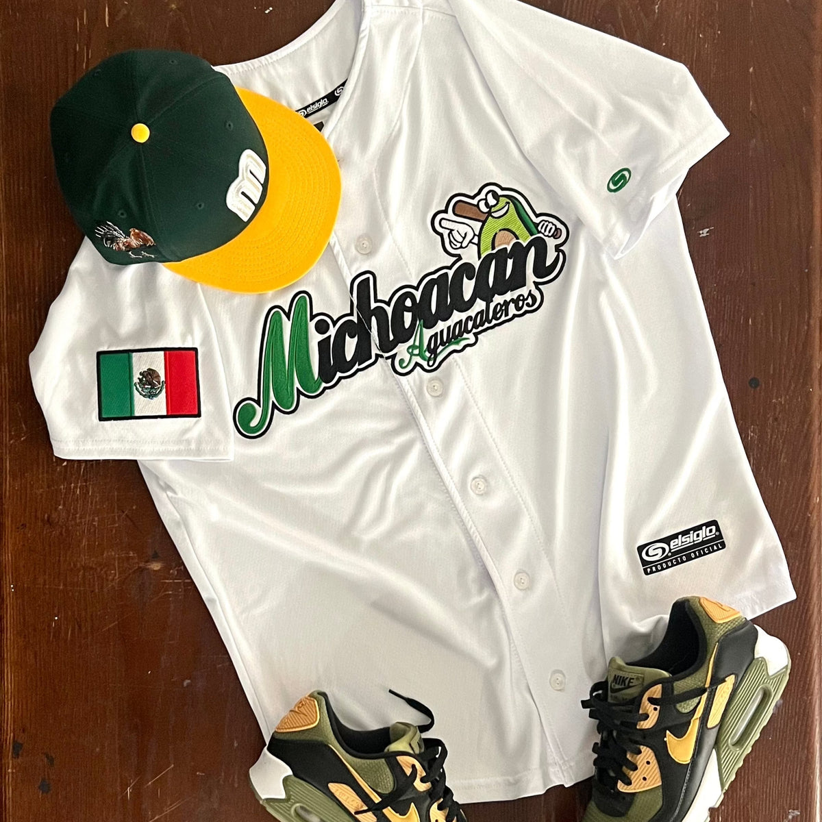 (White) Michoacan Jersey - BeisbolMXShop