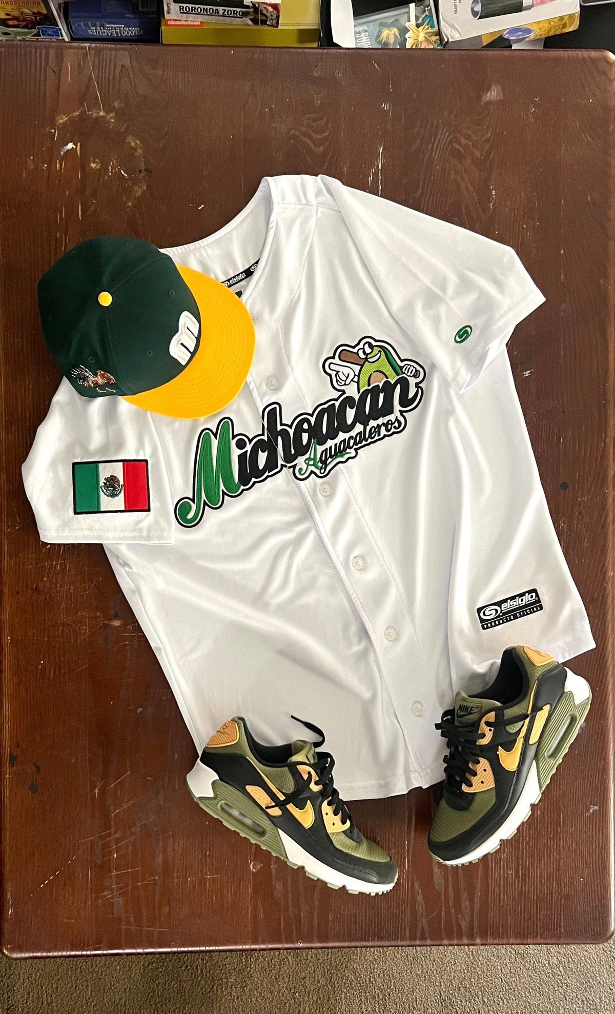 (White) Michoacan Jersey - BeisbolMXShop