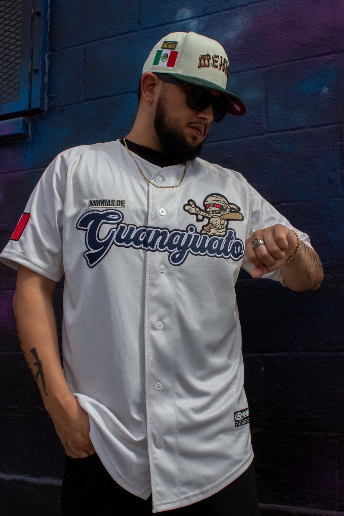 (BEIGE) momias de GUANAJUATO jersey - BeisbolMXShop