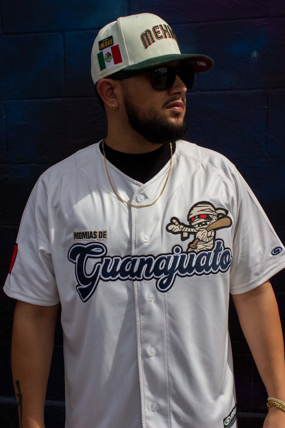 (BEIGE) momias de GUANAJUATO jersey - BeisbolMXShop