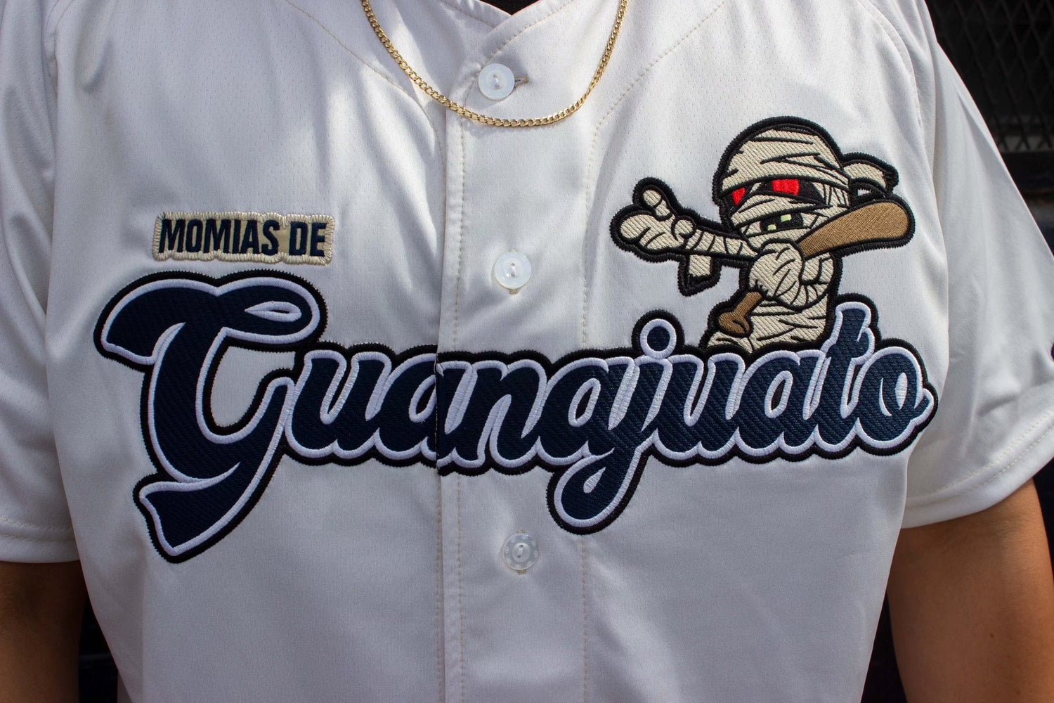 (BEIGE) momias de GUANAJUATO jersey - BeisbolMXShop