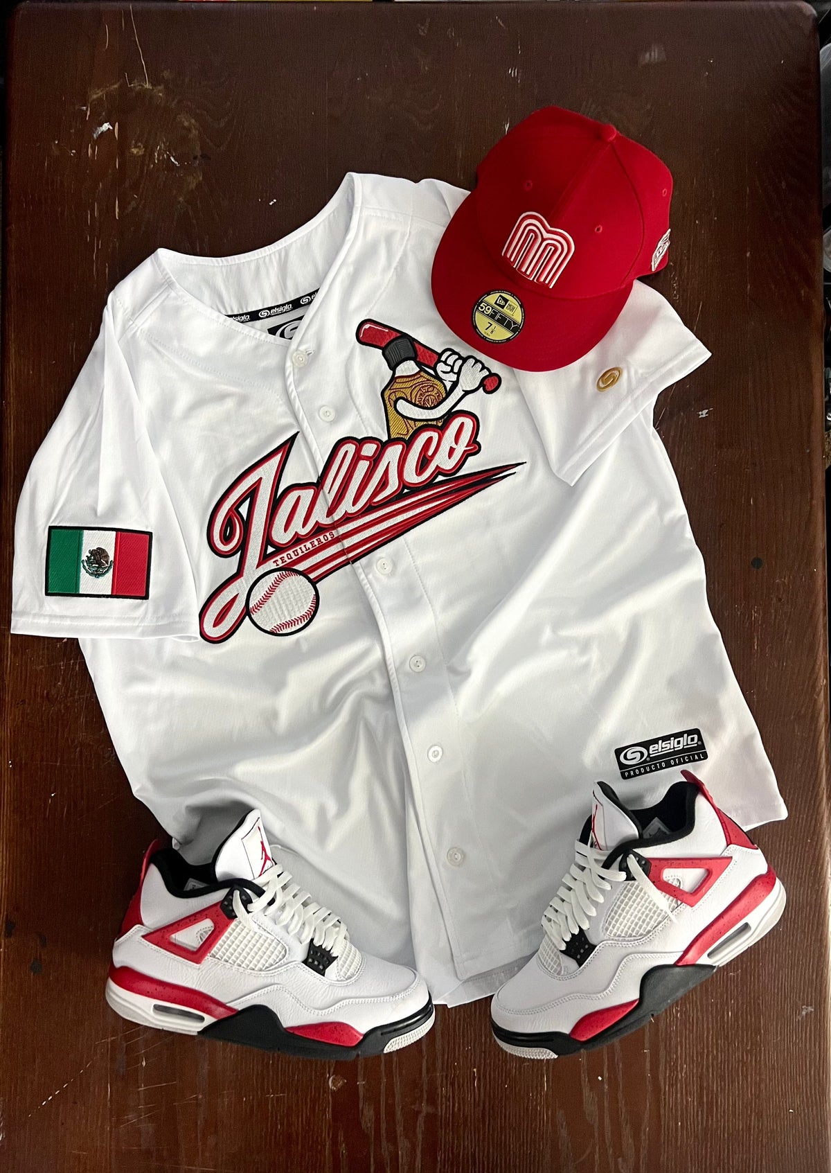 (WHITE)Jalisco Tequileros Jersey - BeisbolMXShop