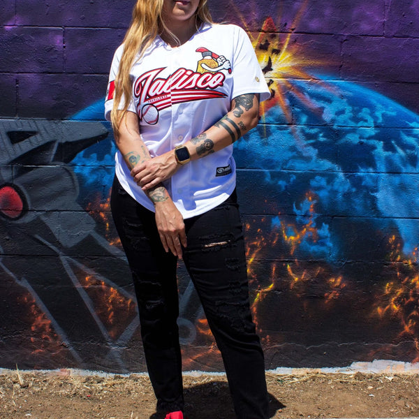 (WHITE)Jalisco Tequileros Jersey - BeisbolMXShop