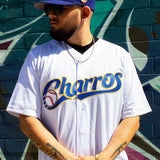 (WHITE) Charros De Jalisco Jersey - BeisbolMXShop
